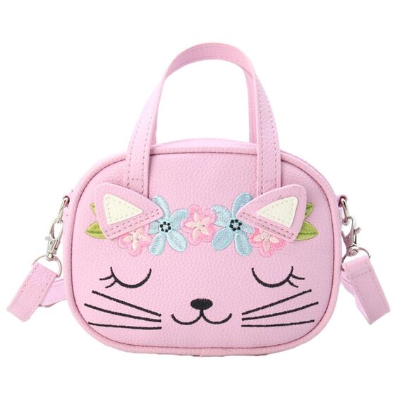 Tinka - Cat Pink W/Embroidery Pretty Purse / Toys