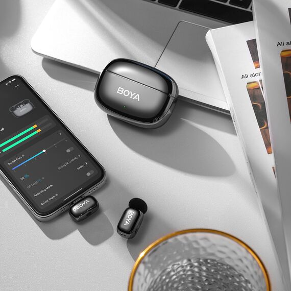 Wireless Microphones BOYA mini 2-02 - Microphones - Speakers & Headphones - Techbox