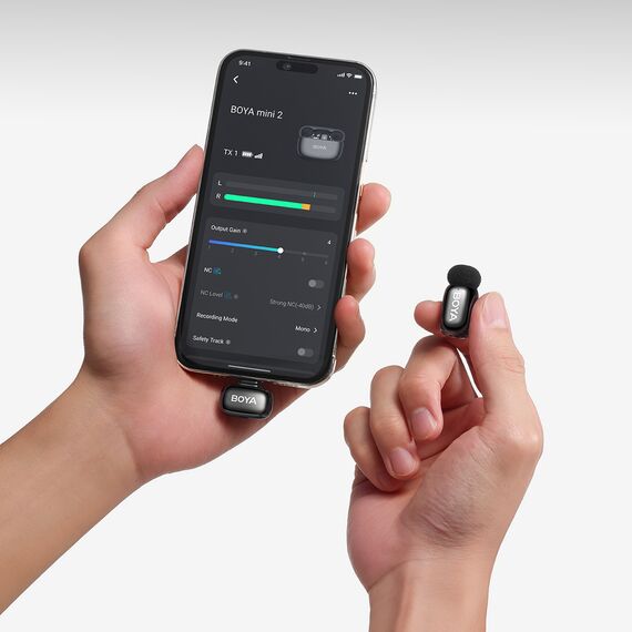 Wireless Microphones BOYA mini 2-02 - Microphones - Speakers & Headphones - Techbox
