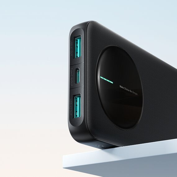 Joyroom JR-PBF12 Pro Powerbank 22.5W 10000mAh with Digital Display 2x USB-A 1x USB-C - Black - Travel Chargers - Smartphone Chargers - Techbox