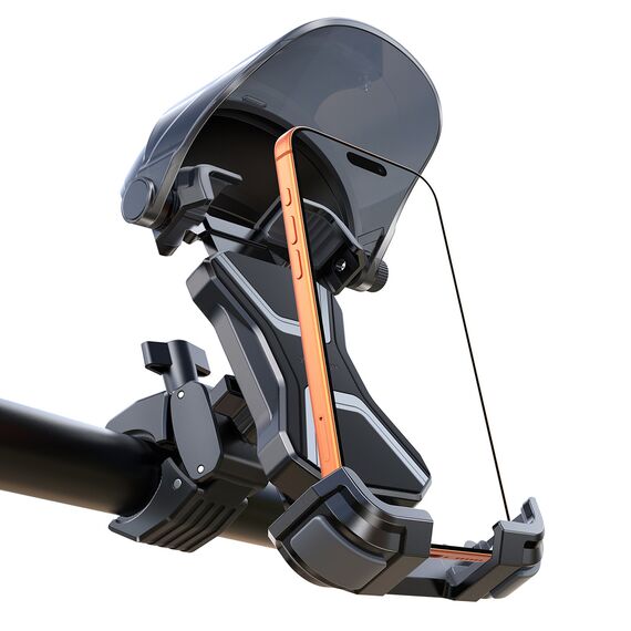 Joyroom JR-ZS528 Bike Holder with Sun Visor - Black | Techbox