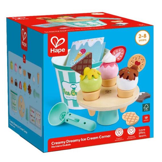 Hape - Ice Cream Bucket Playset - (87-3225) / Toys
