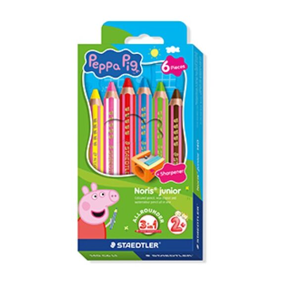 Staedtler – Peppa Pig Colouring Pencils – 6 pcs ass (140 C6 L1) / Toys
