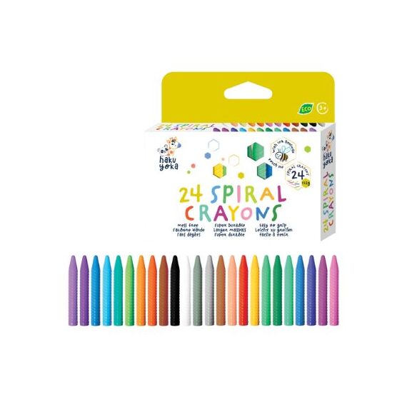 Haku Yoka - Spiral Crayons - (59CP223079) / Toys