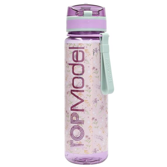 Topmodel - TOPModel Drinking Bottle BLOOMING KITTY - Purple - 650 ml / Toys