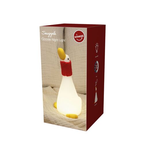 Winkee - Night Light Goose Snuggle Table Lamp - Compact / Gadgets