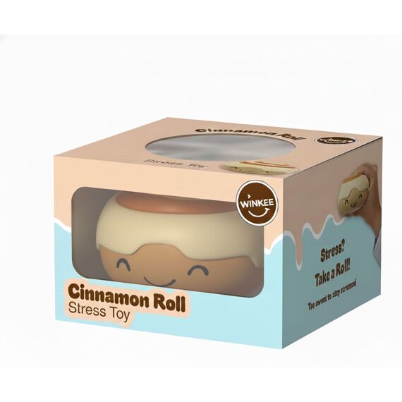 Winkee - Stress Ball - Cinnamon Roll Stress Toy (18885) / Gadgets