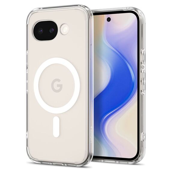 Spigen Ultra Hybrid Mag MagSafe Case for Google Pixel 10A - Clear and White