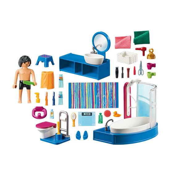 Playmobil - Bathroom with Tub (70211) / Toys