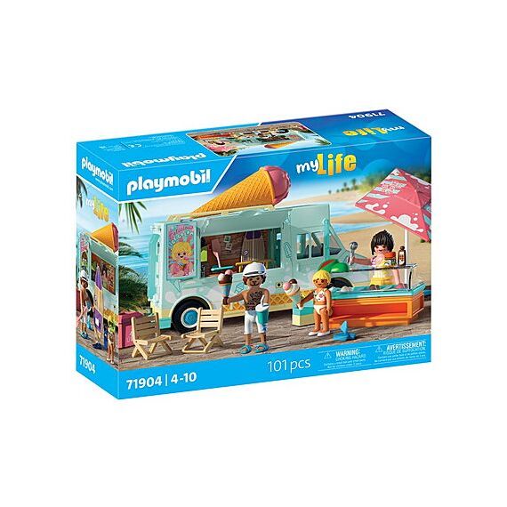PLAYMOBIL - My Life: Ice Cream Truck with Surf Shop (71904) / Toys