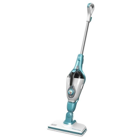 Black & Decker FSMH1321 steam cleaner Steam mop 0.5 L 1300 W Blue, White - Window Cleaners - Cleaning - Techbox