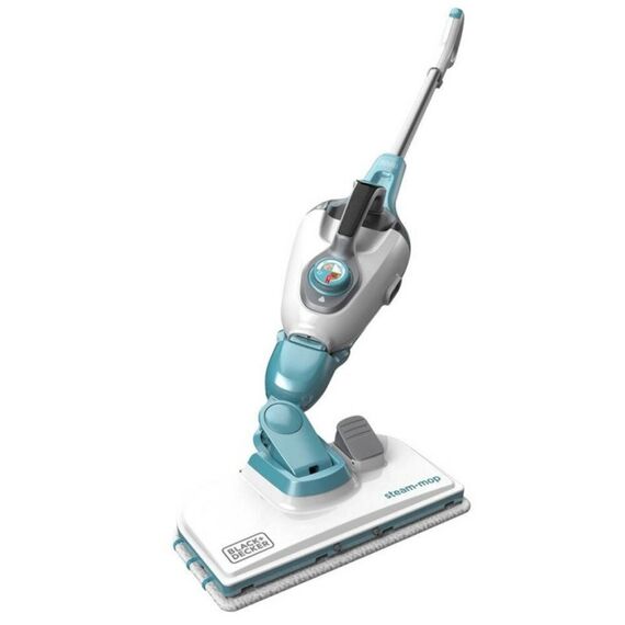 Black & Decker FSMH1321 steam cleaner Steam mop 0.5 L 1300 W Blue, White - Window Cleaners - Cleaning - Techbox