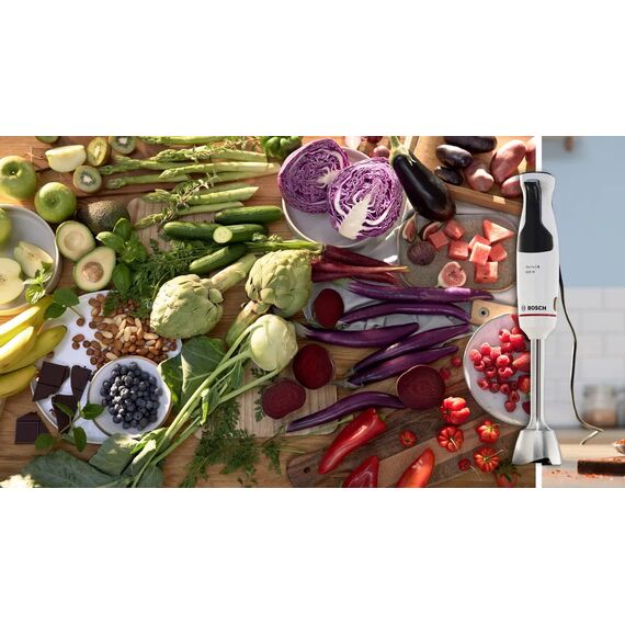 Bosch MSM4W221 Hand blender 600 W White - Mixers - Food preparation - Techbox