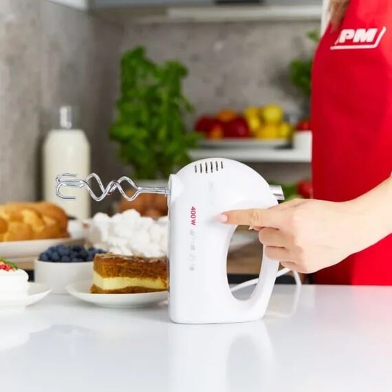 MPM MMR-25 hand mixer white | Techbox