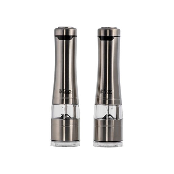 Russell Hobbs 23460-56 seasoning grinder Salt & pepper grinder set Stainless steel - Mills - Food preparation - Techbox