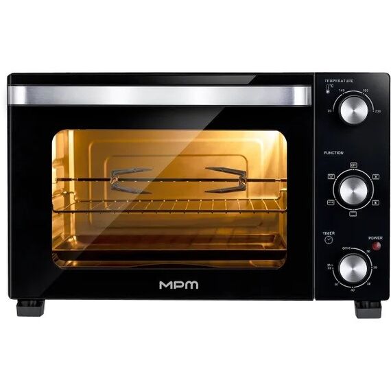 Electric oven MPM MPE-17/T 48 L 1800 W Black - Ovens - Cooking - Techbox
