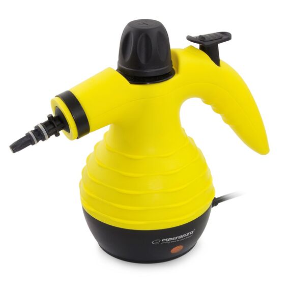 Esperanza EHS001 Steam cleaner 0.35L Black, Yellow 900W | Techbox
