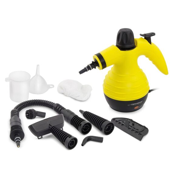 Esperanza EHS001 Steam cleaner 0.35L Black, Yellow 900W | Techbox