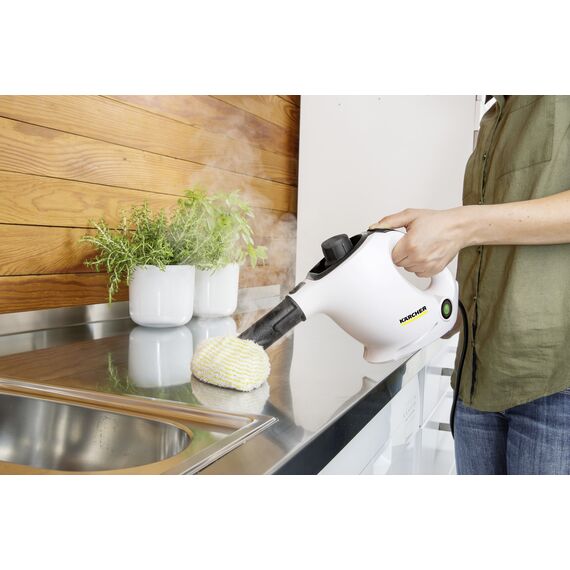 Kärcher SC 1 Cylinder steam cleaner 1200 W Black, White | Techbox