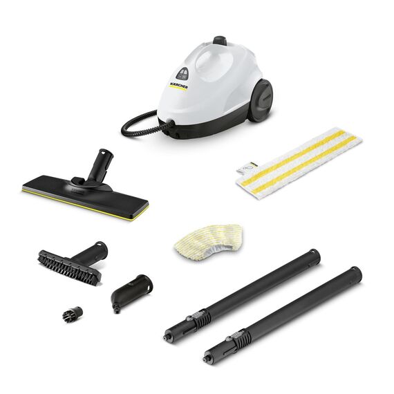 Kärcher SC 2 EasyFix Cylinder steam cleaner 1 L 1500 W Black, White | Techbox