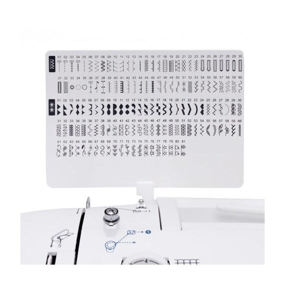 Singer 7640 sewing machine, electric current, white - Various - Home - Techbox