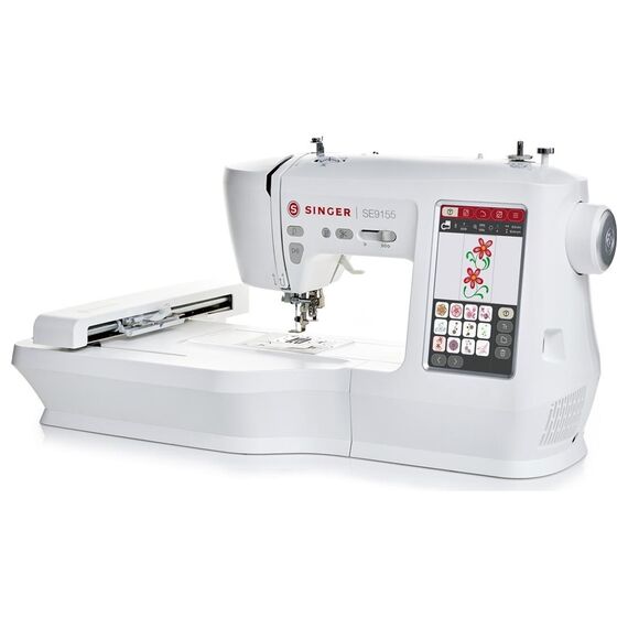 SINGER Embroidery sewing machine SE9155 Electric current White | Techbox