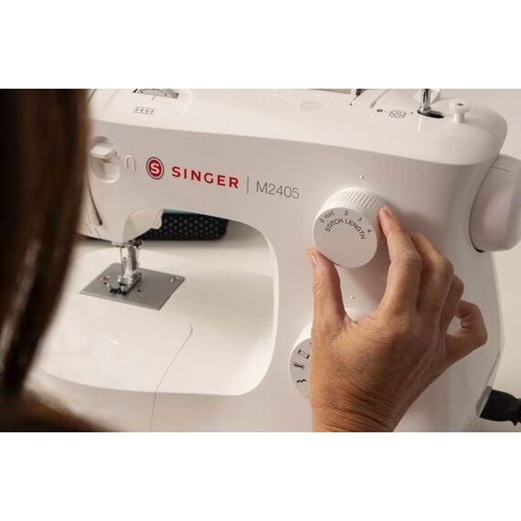 SINGER M2405 Mechanical sewing machine 70 W White | Techbox