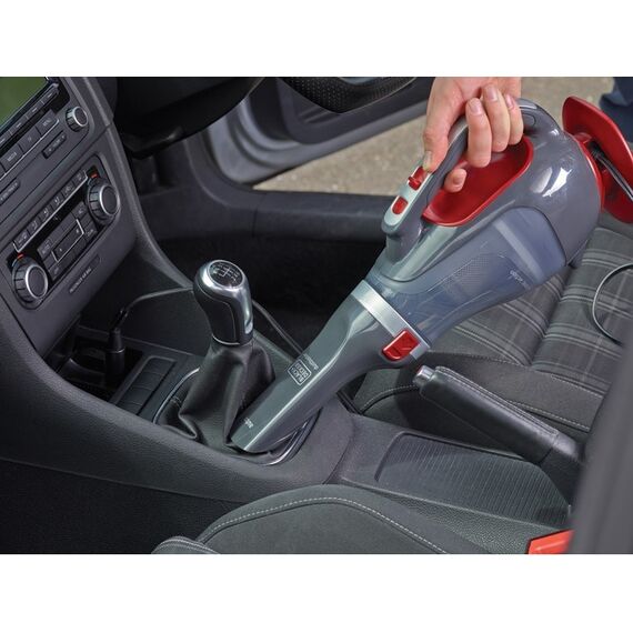Black & Decker ADV1200 handheld vacuum Bagless Gray, Red - Vacuum Cleaners - Cleaning - Techbox