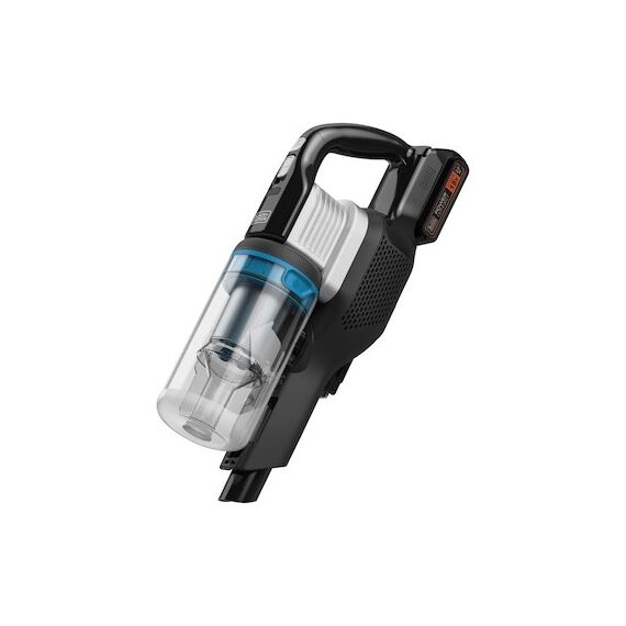Black & Decker BHFEB520D1-QW stick vacuum/electric broom Battery Dry Cyclonic Bagless Black, Silver, Transparent 2 Ah - Vacuum Cleaners - Cleaning - Techbox