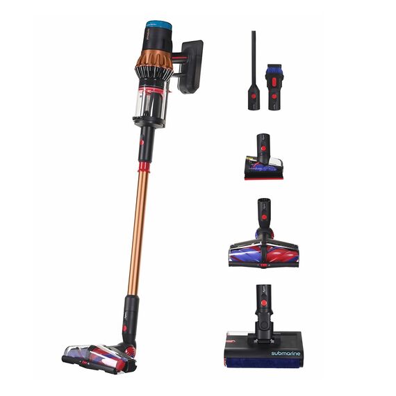 Dyson V16 Piston Animal Submarine 2-in-1 stick vacuum Battery Dry HEPA Bagless 900 W Black, Copper | Techbox
