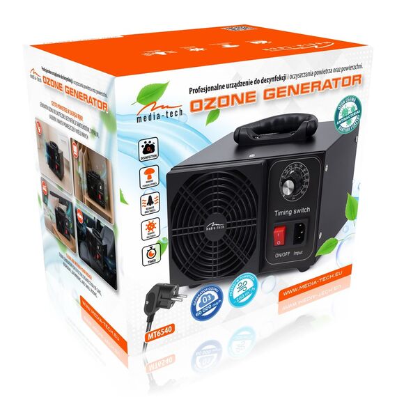Ozone generator for air disinfection and purification OZONE GENERATOR MT6540 | Techbox