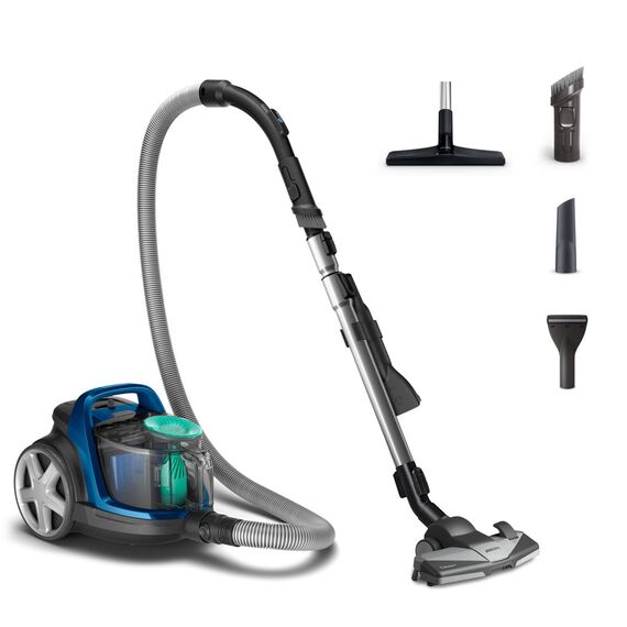 Philips 5000 series FC9550/09 vacuum 1.5 L Cylinder vacuum Dry 900 W Bagless - Vacuum Cleaners - Cleaning - Techbox