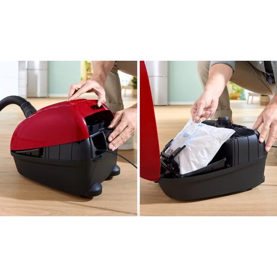 Bosch Serie 4 BGB38RD2 vacuum 4 L Cylinder vacuum Dry 600 W Dust bag - Vacuum Cleaners - Cleaning - Techbox