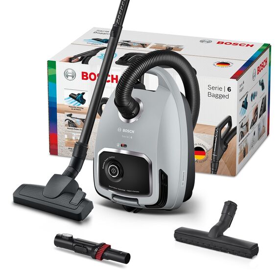 Bosch Serie 6 BGB6X330 vacuum 4 L Cylinder vacuum Dry 600 W Dust bag | Techbox