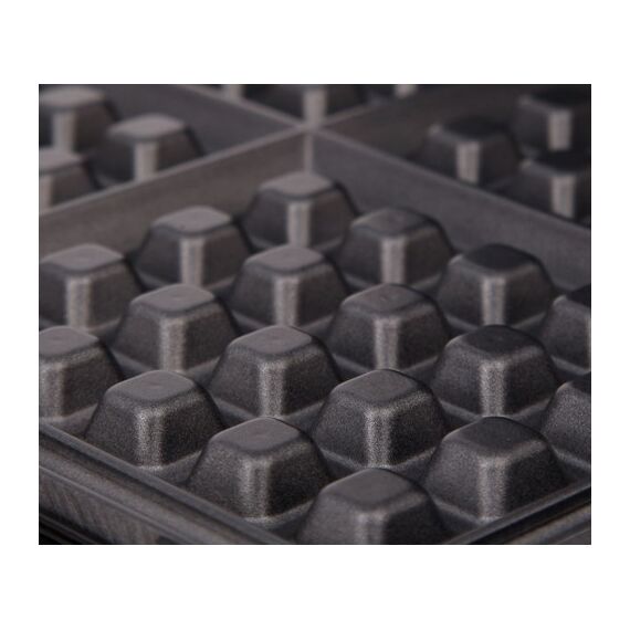 Adler AD 3036 waffle iron 4 waffle(s) Black,Grey 1500 W | Techbox