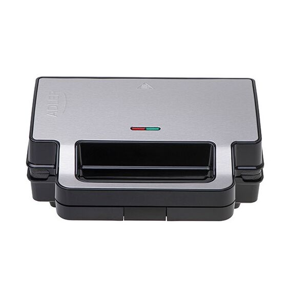 Adler AD 3073 Sandwich toaster Silver - Black | Techbox