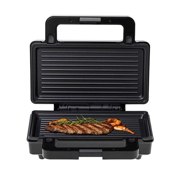 Adler AD 3073 Sandwich toaster Silver - Black | Techbox