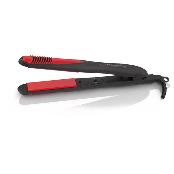 Esperanza EBP004 hair styling tool Straightening iron Black,Red 35 W | Techbox