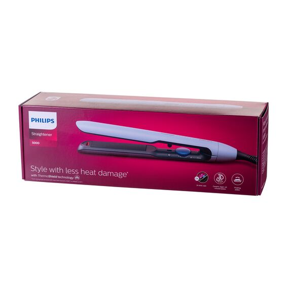 Hair Straightener Philips 5000 series BHS520/00 Warm Black, White 1.8 m | Techbox
