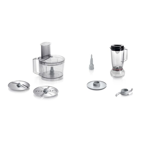 Bosch MCM3201B food processor 800 W 2.3 L Black, Transparent | Techbox