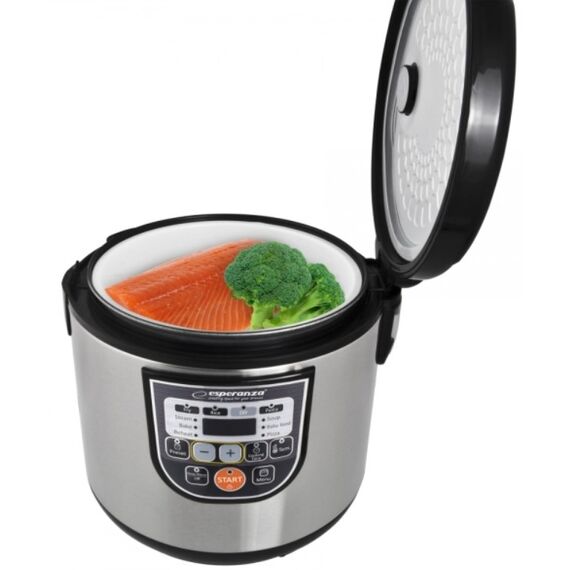 Esperanza EKG011 multi cooker 5 L 860 W Black, Stainless steel | Techbox