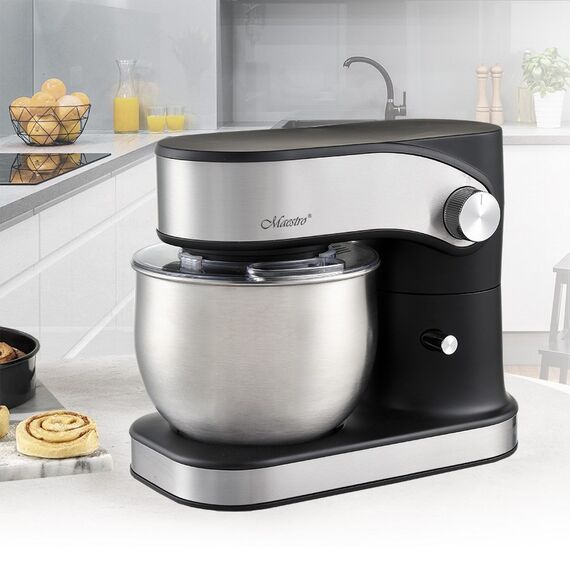 Feel-Maestro MR-557 Planetary mixer with 3 l bowl, 1200 W Black - Food Processors - Food preparation - Techbox