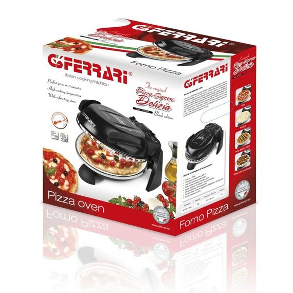 G3 Ferrari Delizia pizza maker/oven 1 pizza(s) 1200 W Black | Techbox
