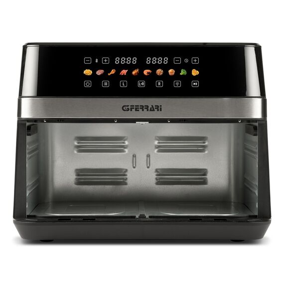 G3 Ferrari G10223 fryer Double 12 L Stand-alone 2200 W Hot air fryer Black, Stainless steel | Techbox