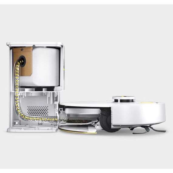 KARCHER RVC 3 Comfort white floor cleaning robot with base station | Techbox