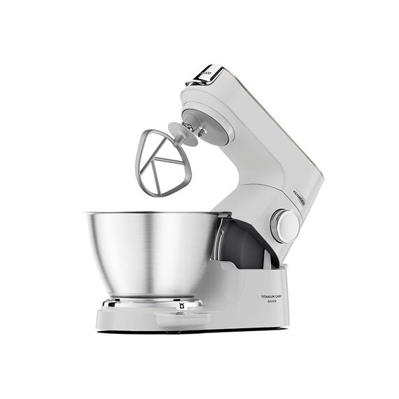 Kenwood KVC65.001WH food processor 1200 W 5 L Stainless steel, White Built-in scales - Food Processors - Food preparation - Techbox