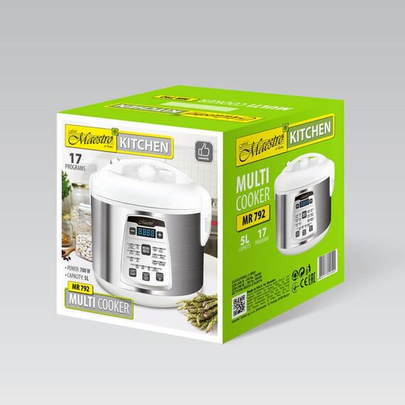MULTICOOKER MAESTRO MR-792 17 programs, 700 W | Techbox