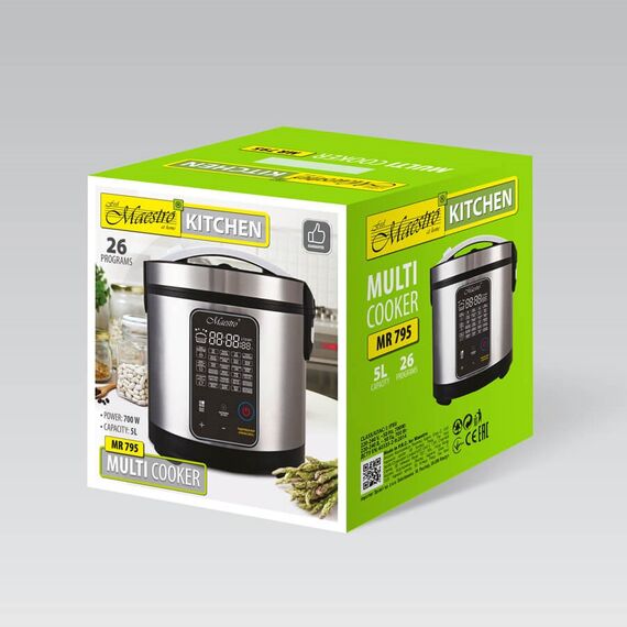MULTICOOKER MAESTRO MR-795 26 programs, 700 W | Techbox