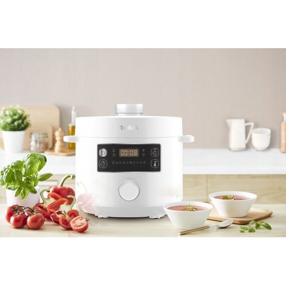 Tefal CY754130 Multicooker electric pressure cooker 4.8 L White 1000 W | Techbox