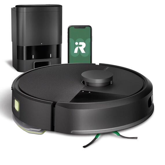 iRobot Roomba 105 Combo Robot + AutoEmpty Black | Techbox